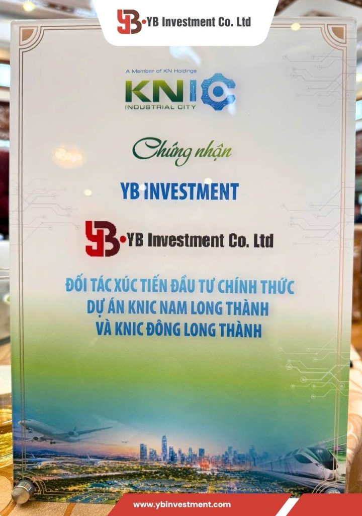 YB Investment-the Investment Promotion Partner certification